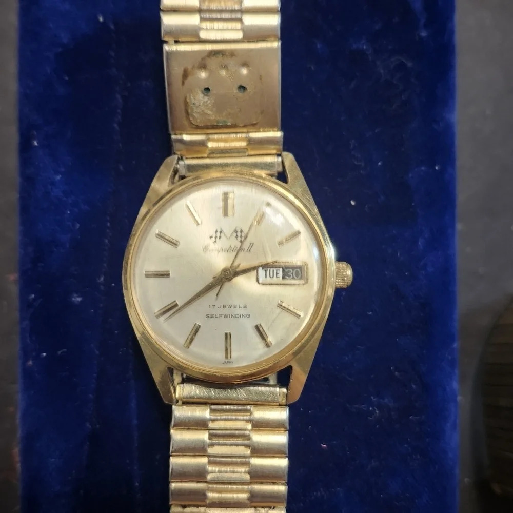 Vintage 50s Competition II mens watch